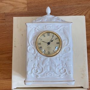 Lenox clock - never been used has been the box